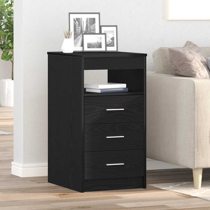 Engineered Wood Rectangle Accent Chest