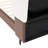 Danby Upholstered Platform Bed with Wingback Headboard & PU Leather Frame-1557438207