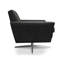 Begay Upholstered Top Grain Leather Swivel Armchair-1363168590