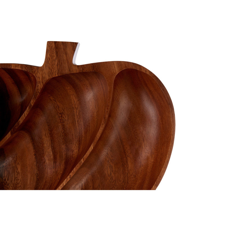 Alpen Home Flaherty Wood Divided Serving Dish