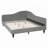 L-Shaped Linen Daybed, with Solid Wood Legs-924503772-924503773