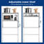 Stainless Steel Shelving Unit-1132167436