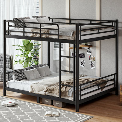 Lit superposé convertible Vertex pour enfants, converti en deux lits