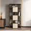 Deivin 176cm H x 85cm W Bookcase-1311574926