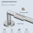 Fresco Polished Chorme 4 pieces Decorative Bathroom Hardware sets-126364216