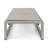 Outdoor Chaise Lounge Set Of 2 With Adjustable Aluminum Frame And Textilene Mesh Seating In Grey-631219862-631219863