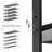 Shoe Rack for Entryway, 5-Tier Shoe Organizer with Adjustable Mesh Shelves, 12-16 Pairs of Shoes, Spacious Floor Mount,(Black)-2121603405