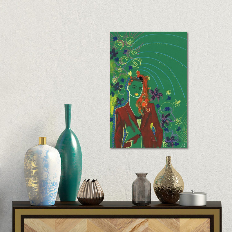 Blossom Glow by Sasha Robinson - Gallery-Wrapped Canvas Giclée on Canvas, Wrapped Canvas, 30.48 cm H x 45.72 cm W