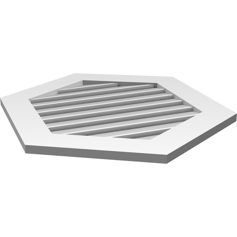 Pente verticale verticale en uréthane Signature 7 pi, H 1 po x l 26 po x L 32 po