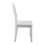Chaise d'appoint en bois massif Ankit