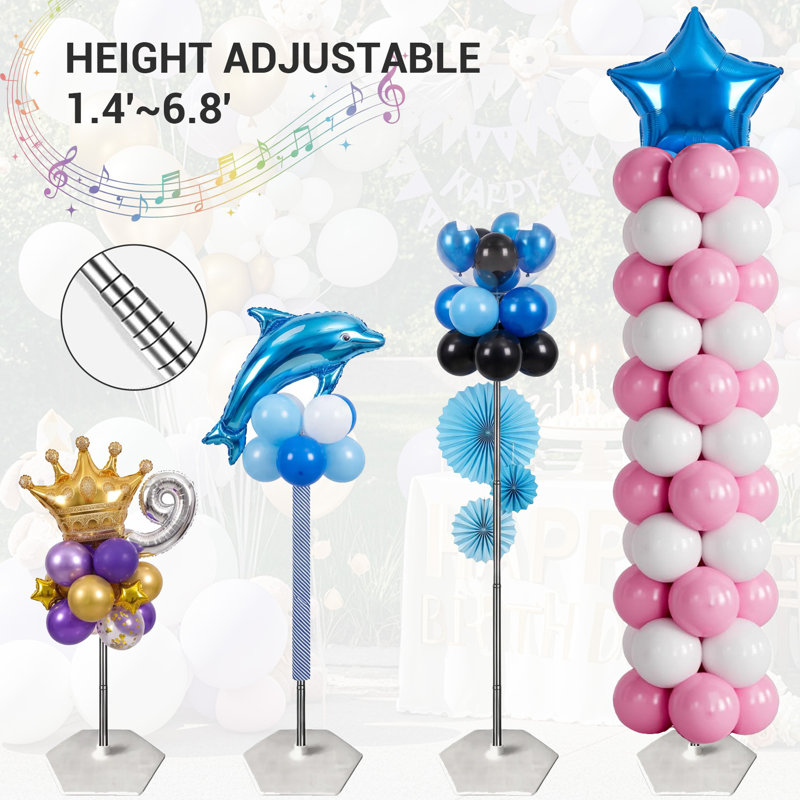 Ensemble de 3 ensembles de décoration de fête d'anniversaire