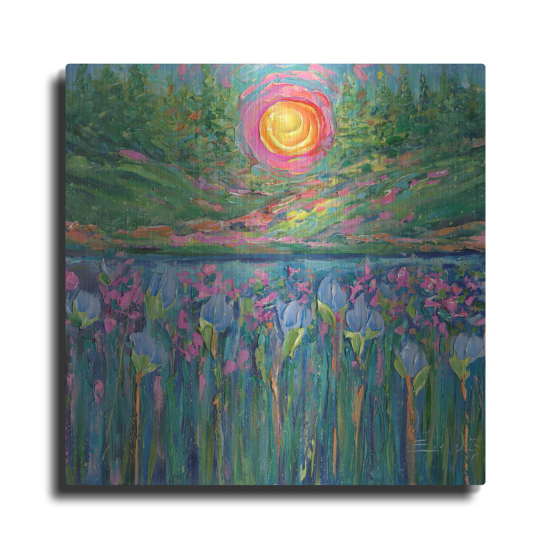 «Sunny Day» par Estelle Grengs, H 36 po x l 36 po