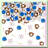 Iridescent Gold Laser Party Tablecloths 6 Pack 54x108 Inches
