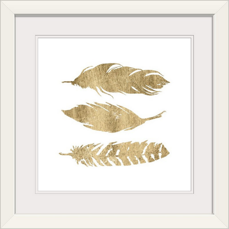 « golden quote iv », impression estampe numérique, H 24 po x l 24 po x P 1 po, Cadre blanc