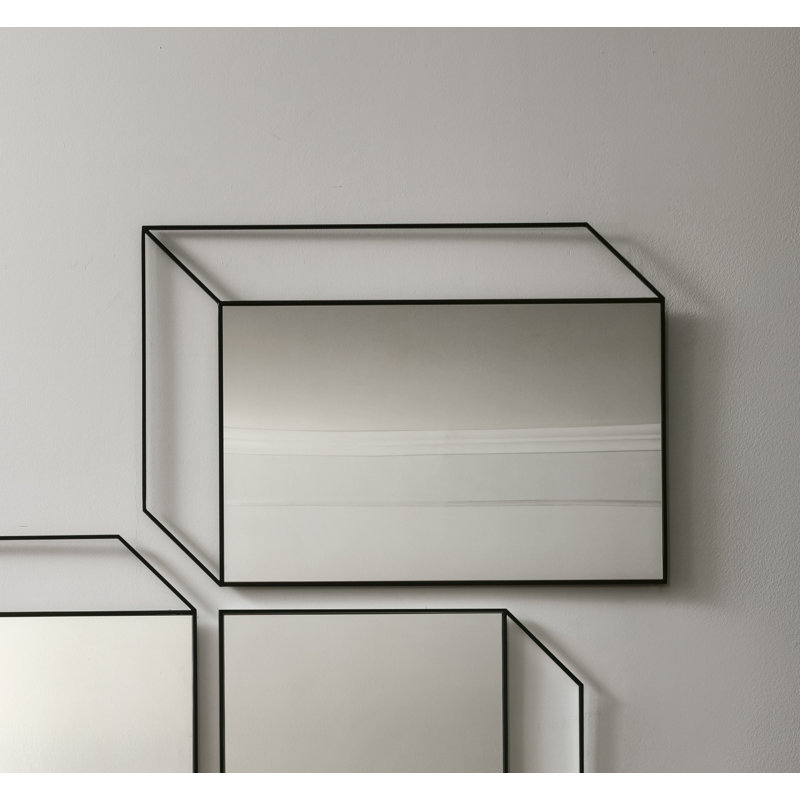 Azriah Iron Rectangle Mirror