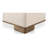 Beau OTTOMAN PERFORMANCE FABRIC OATMEAL