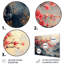 Rose, bleu, cerisier en fleurs, branche en Chine - ensemble d'art mural fleur de cerisier-107201402-107201412