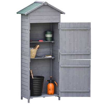189 x 82 x49 cm Manufactured Wood Tool Shed