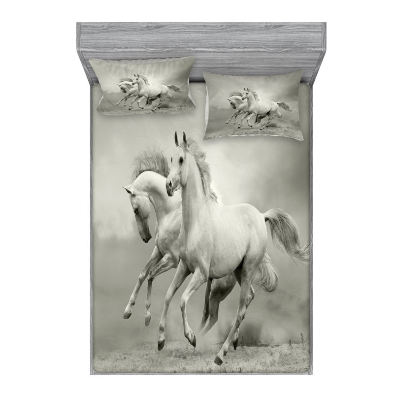 Microfiber Sheet Set, Full Sheet Set with Fitted Sheet