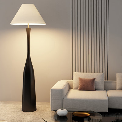 Lampe sur pied style fer Mid-Century