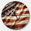 Drapeau américain - horloge murale moderne-34141170