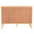 Mathiatis Mid Century 6 Drawer 50'' W Double Dresser-513925252