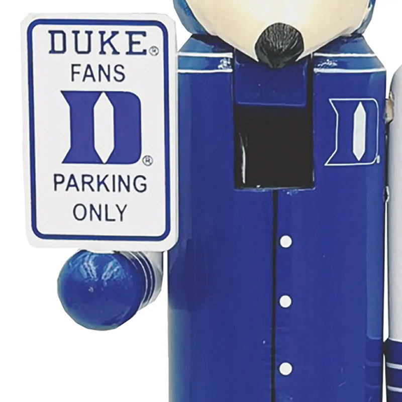 12" NCAA College Spirit Beware Nutcracker, Duke