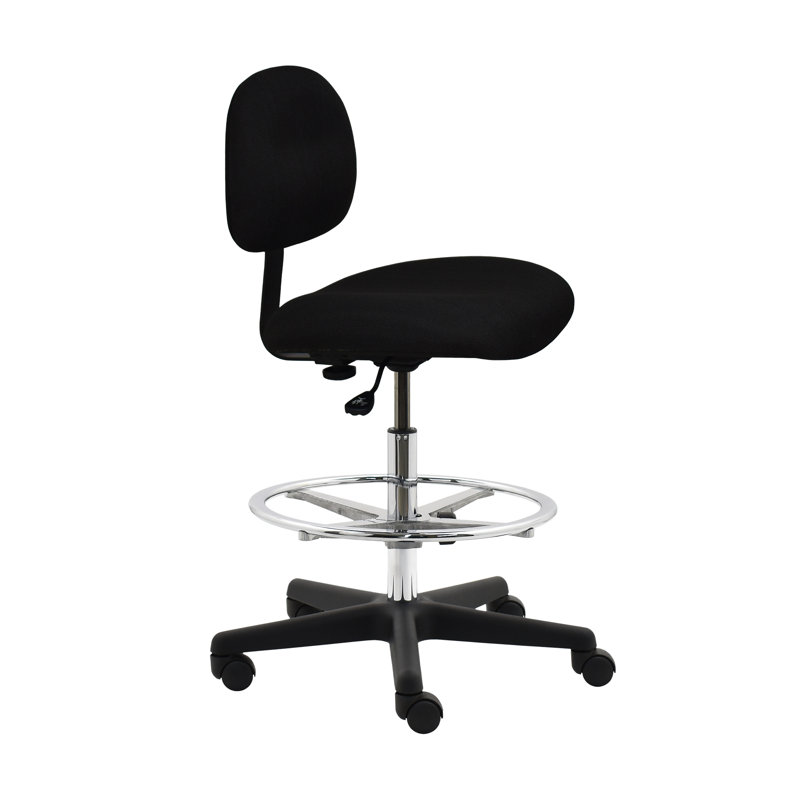 Cotty Drafting Chair, Black