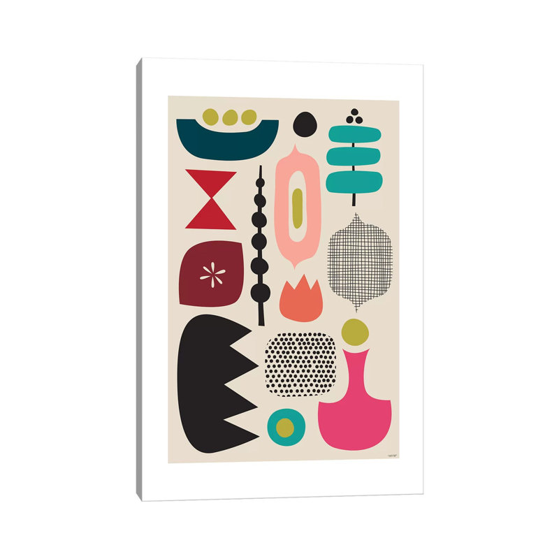 Modern Abstract IV by TomasDesign - Wrapped Canvas Print, 20.32 cm H x 30.48 cm W