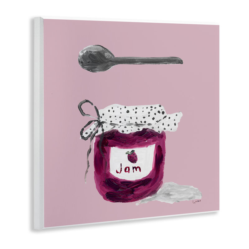 Plaque murale Jam Jar over Blush, design par Lucille Price