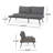 NORFOLK SOFA SEATER - LEFT SIDE