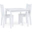 Kids 3 Piece Square Play Or Activity Table and Chair Set-929677249
