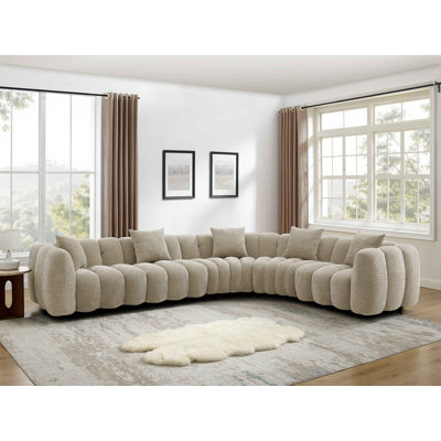 Ollis Minimore Modern Style Winnie L Shape Type2 6S Sofa
