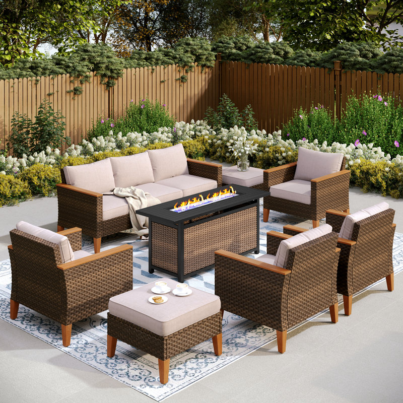 Ensemble modulaire d'extérieur Salem, Oui, Beige