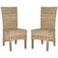 Chaise d'appoint en rotin Daviston