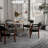 Elani Bankers Swivel Tufted Dining Chairs with Casters and Arms-1480359264-1480359255