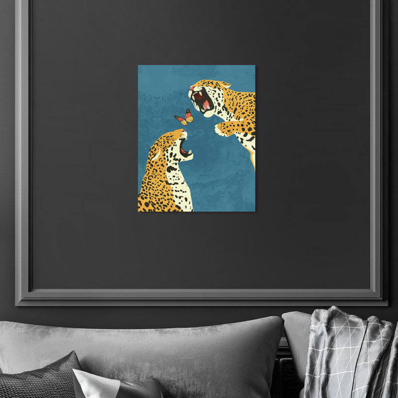 Wild Felines " Wild Felines " by Oliver Gal, Wrapped Canvas, 15" H x 10" W