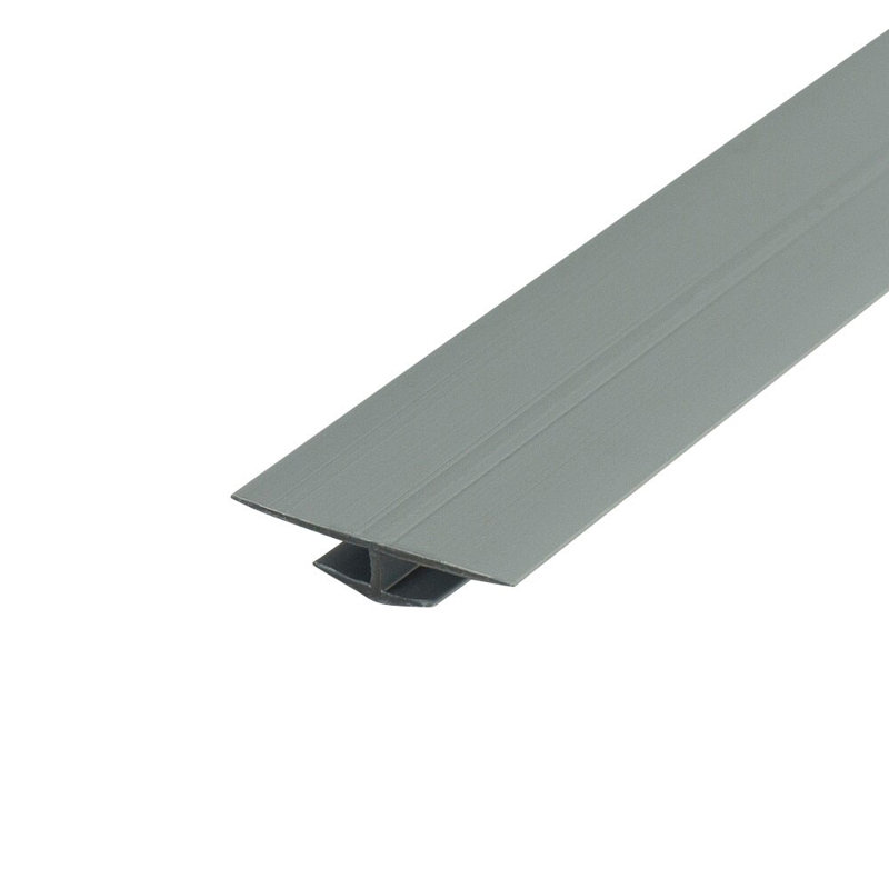 Moulure de séparation en styrène 1/8 po | Paquet professionnel, Argent argent