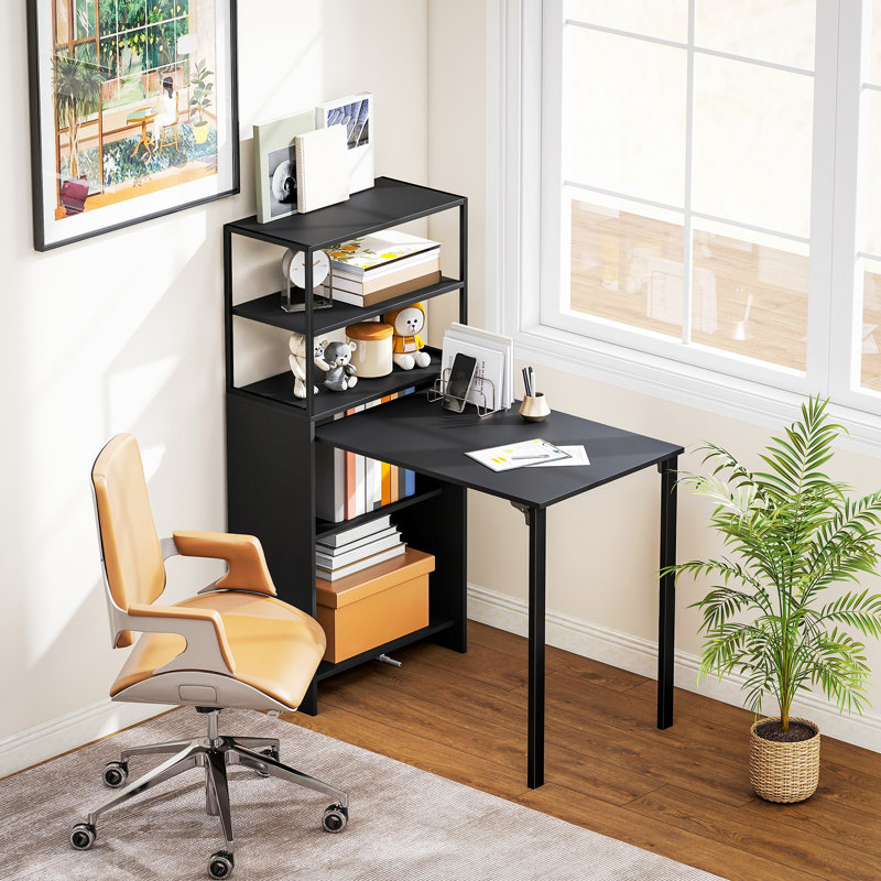 Metal Base Floating Desk