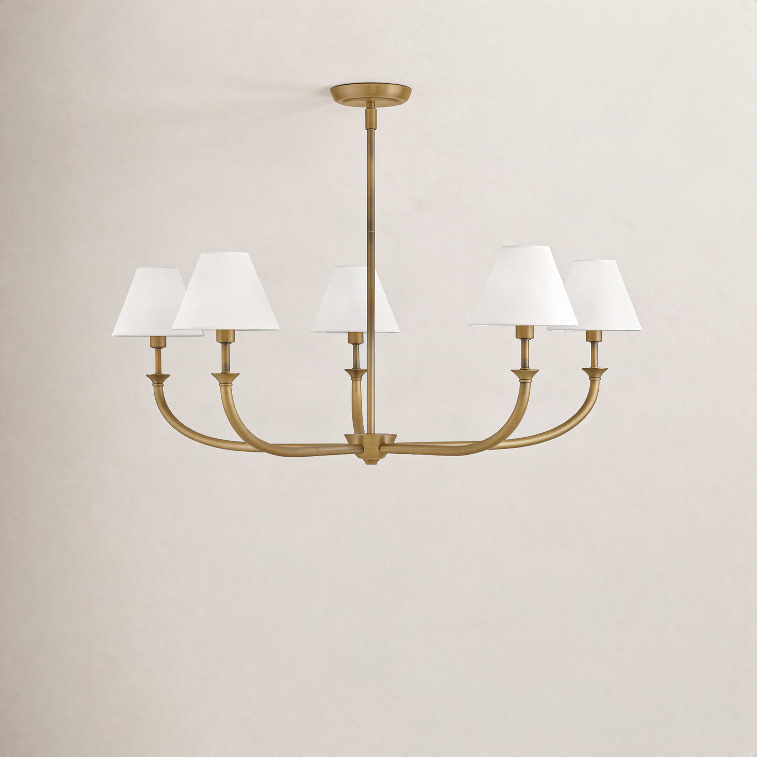 Greta 5-Light Chandelier, Gold