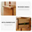 Buffets multifonctionnels modernes en bois massif