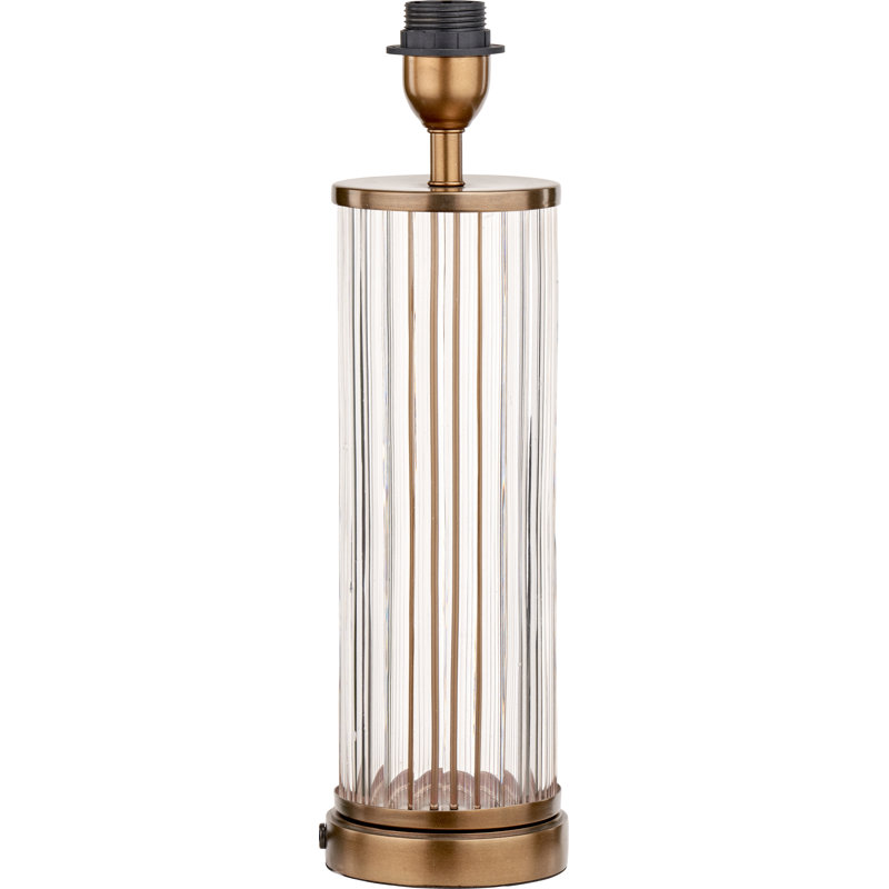 Ciara 42cm Desk Lamp Base, Antique Brass