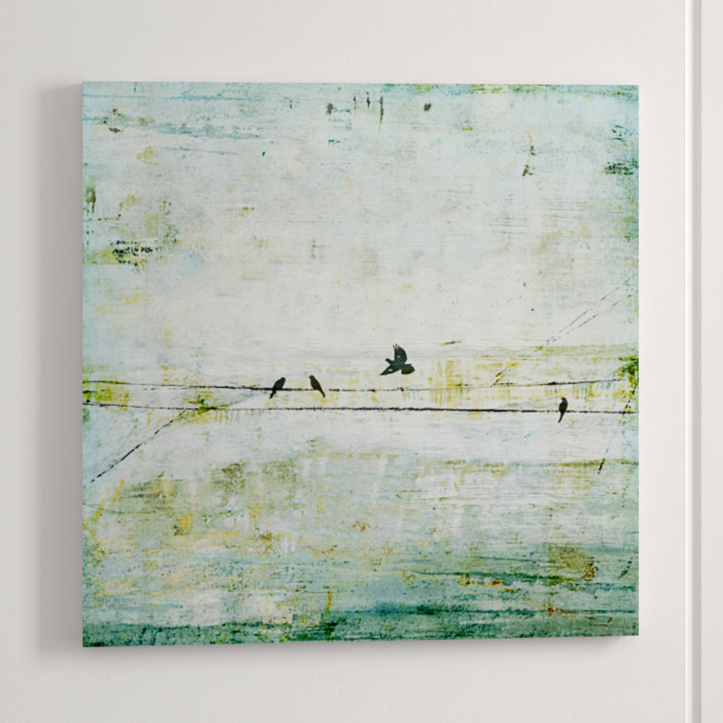 Blackbird Fly Print, 24" H x 24" W, Knife Gel