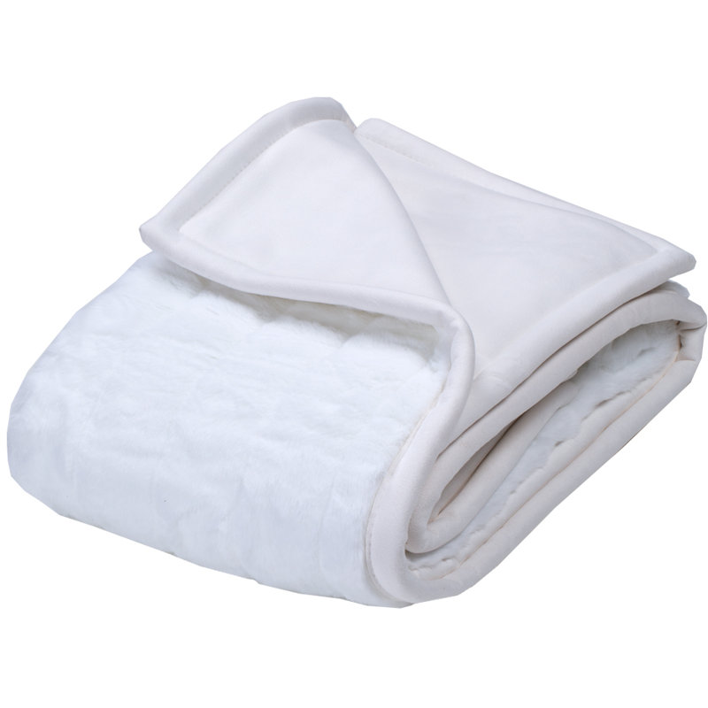 Throw Blanket, 200cm x 140cm, White