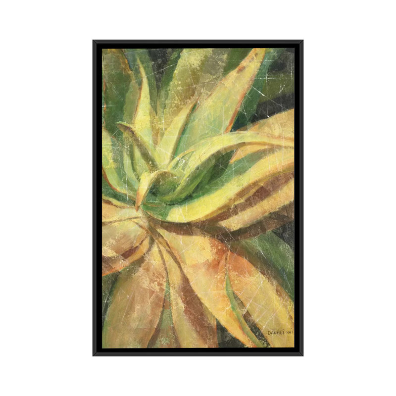 Reproduction d'art sur toile tendue Nature Delight I, H 48 po x l 32 po x P 1,5 po, Toile avec cadre noir, Pas de tapis