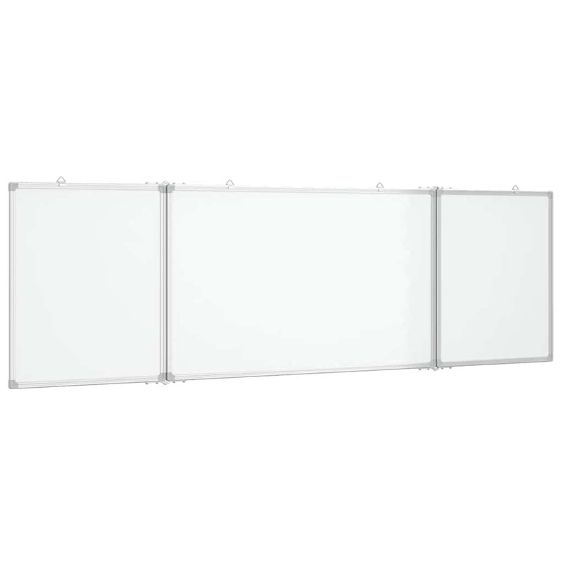  Magnetic Whiteboard Foldable 1.7 Cm Aluminium, 160 cm x 50cm x 1.7cm