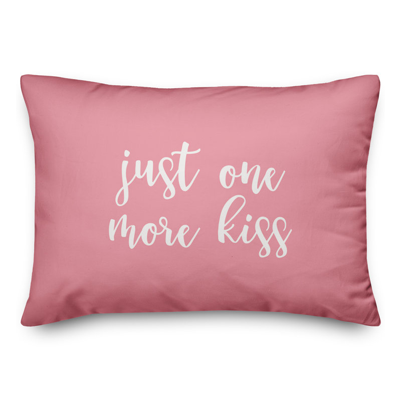  Coussin Just Just More Kiss, Rose