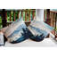 Winter Resort Outdoor Reversible Throw Pillow-938987406