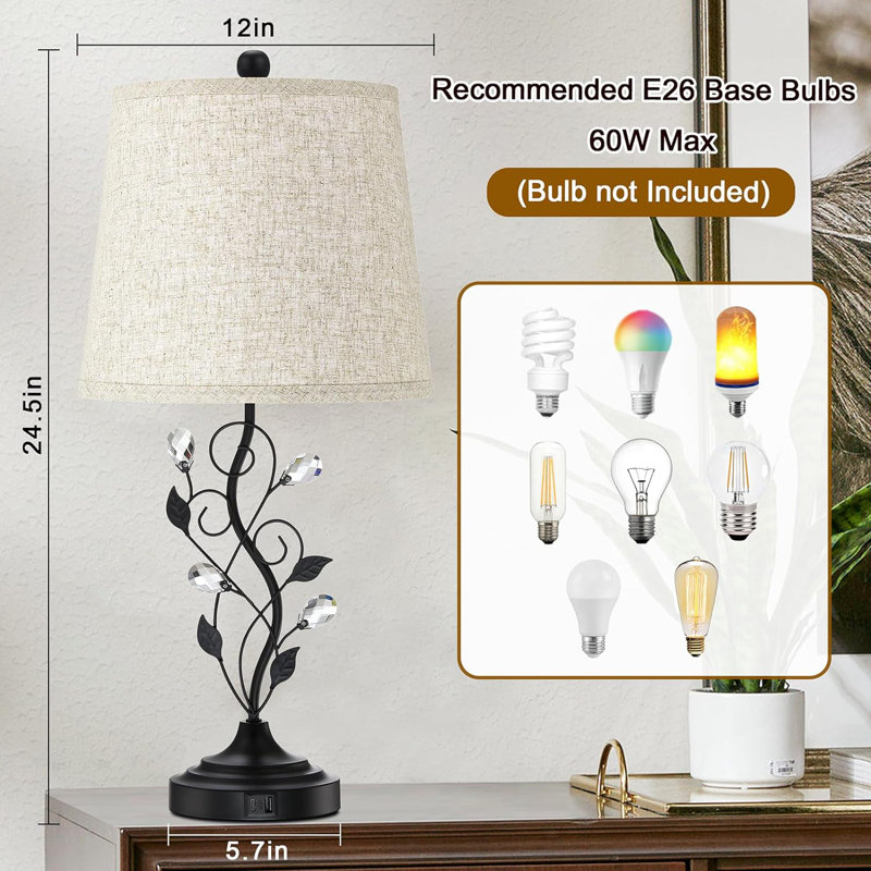Sumirta Metal USB Table Lamp