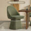 Chaise rembourrée pivotante en tissu Lomena-782831699